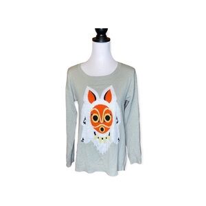 Studio Ghibli Princess Mononoke Sweater size S